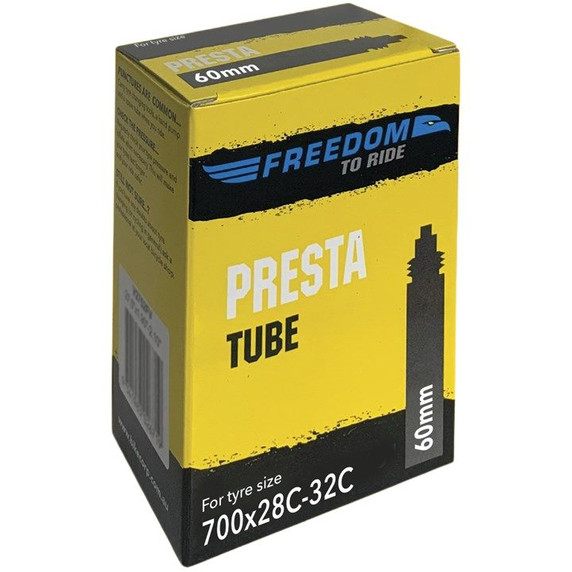 Freedom 700x28C/32C 60mm Presta Valve Tube