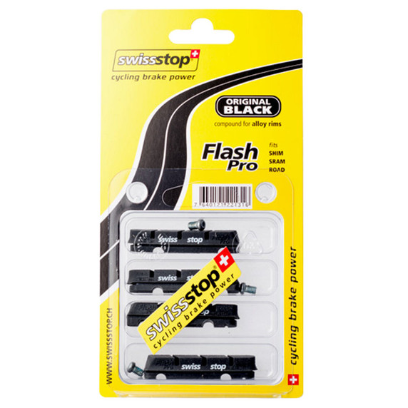 SwissStop FlashPro Shimano, SRAM Brake Pads Original Black
