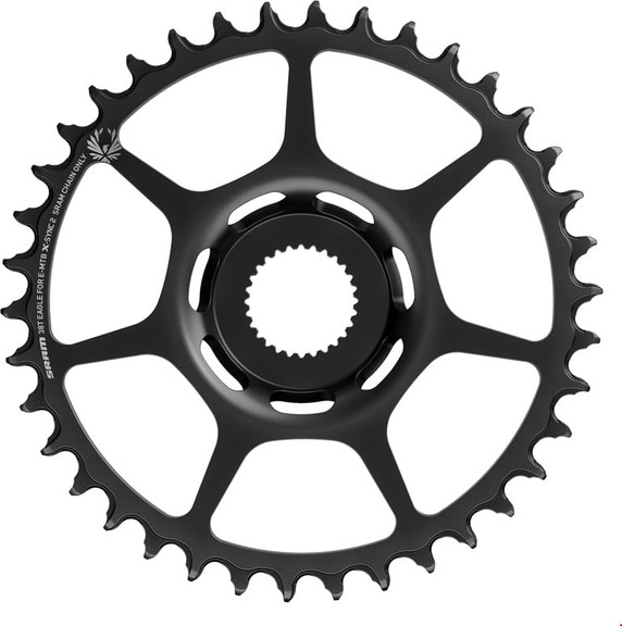 SRAM Eagle X-Sync2 36T Direct Mount Chainring For Bosch Motor Black