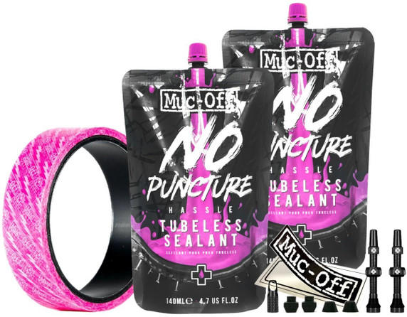 Muc-Off Ultimate Tubeless Setup Kit XC/Gravel w/25mm Tape