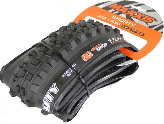 Maxxis Shorty 27.5x2.50" (650B) Wide Trail 120TPIx2 3C/DD Folding MTB Tyre