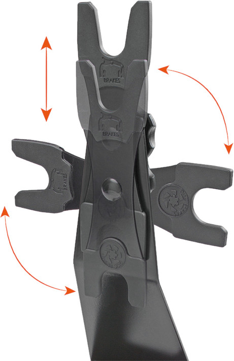 Super B Adjustable 2-in-1 Display Stand