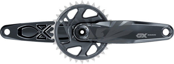 SRAM GX Eagle DUB SupBoost X-Sync2 170mm Direct Mount 32T Crankset Lunar Polar