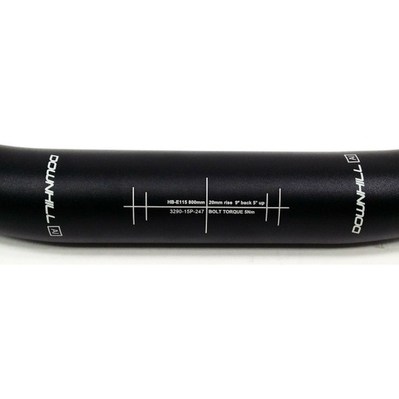 Thomson DH 800 x 31.8mm 5 Up 9 Back 20mm Rise Alloy MTB Handlebars