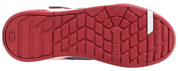 Crank Brothers Stamp Speed Lace Flat MTB Shoes Red/Black/White