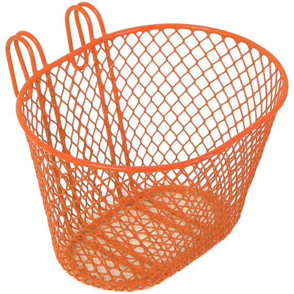 BC Wire Front Basket Orange Small