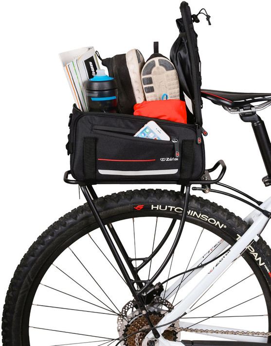 Zefal Z Traveller 40 Rear Rack Bag 9L Black/Red
