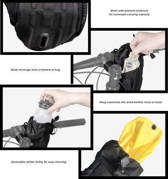 Topeak FreeLoader 1 Litre Stem Bag Black