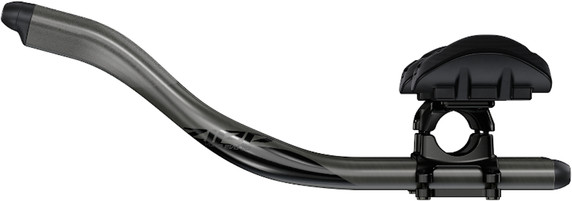 Zipp Vuka Evo110 Carbon AeroBar Extensions w/Above Mount Clip Carbon Black/Gloss Black