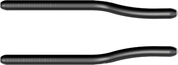 Zipp Vuka Evo70 Aluminium AeroBar Extensions Bead Blast Black/Gloss Black