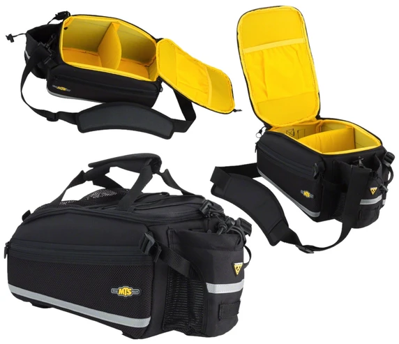 Topeak MTS Trunk Bag EX 8L Rear Rack Bag Black