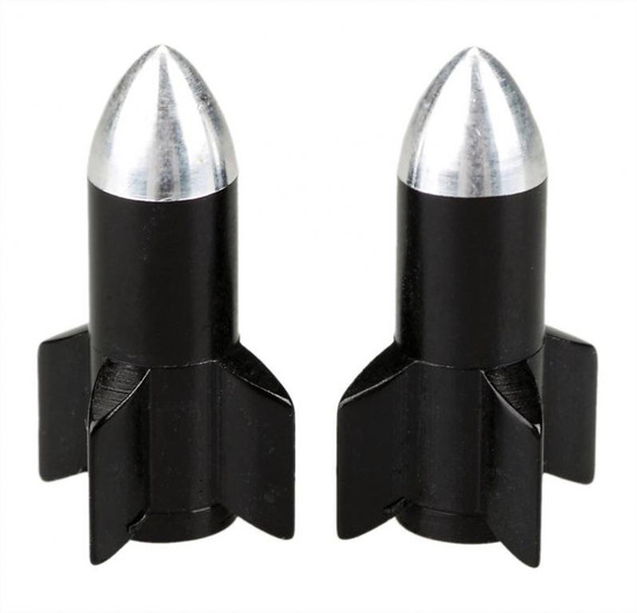 Rex Rocket Ship Valve Caps