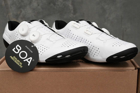 Bont Vaypor 23 BOA Road Shoes White Wide Fit