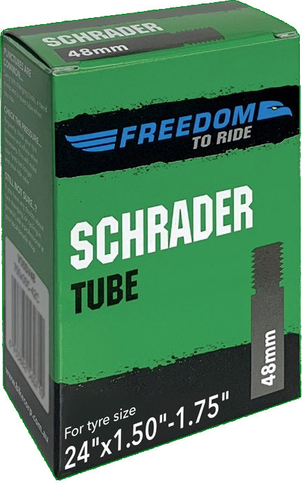 Freedom Schrader Valve Tube 24x1.50/1.75"