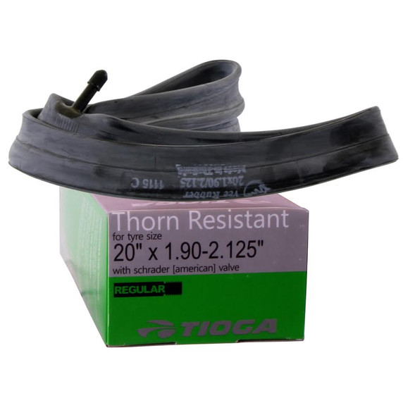 Tioga Thorn Resistant 20x2.125 Schrader Valve BMX Tube