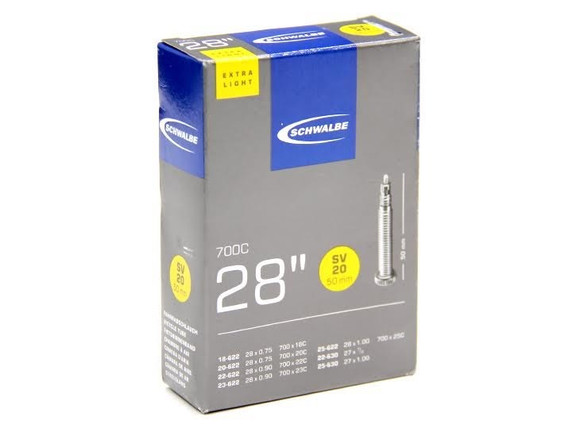Schwalbe SV20XL 40mm Presta Extralite Tube 700x18-25mm