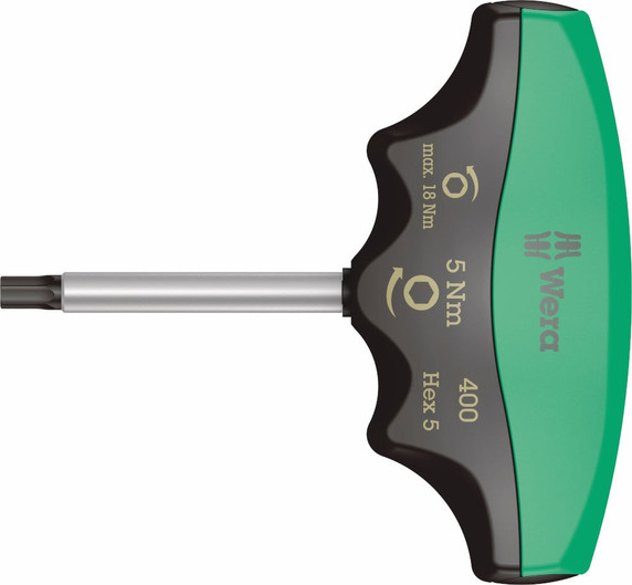 Wera 400 5mm Hex Key 5.0Nm Torque Indicator Tool