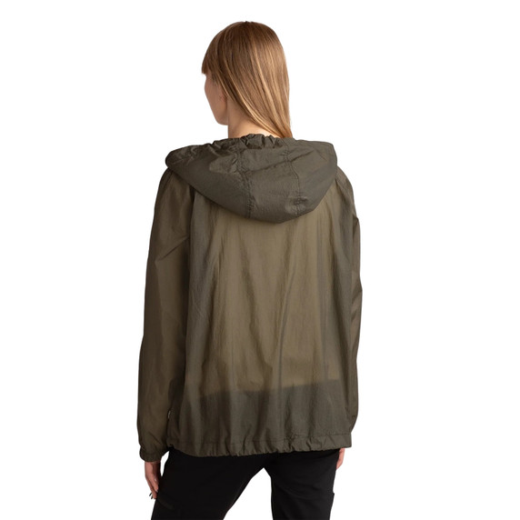 Tilley Womens Lightweight Ripstop Anorak Khaki Green