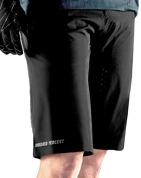 100% Celium MTB Shorts Black