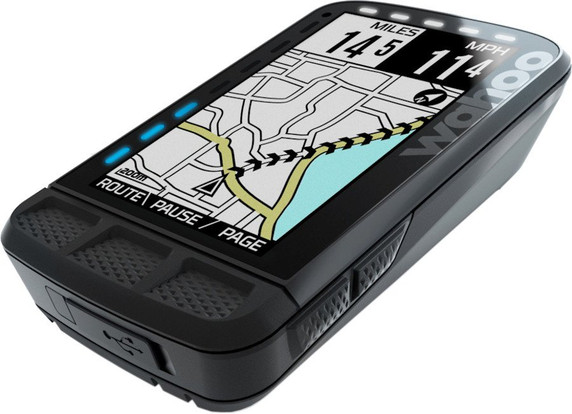 Wahoo ELEMNT ROAM GPS Bike Computer Bundle (includes TICKR Stealth)