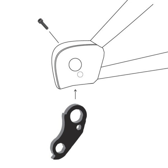 Dropout Derailleur Hanger 126 for Commencal