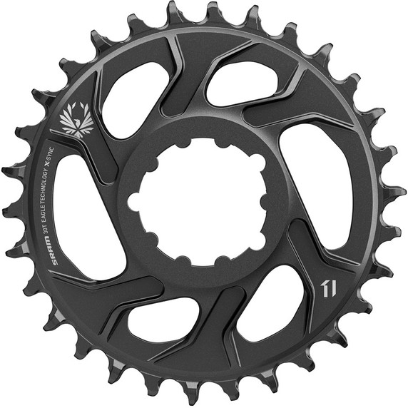 SRAM Eagle X-Sync 12s Direct Mount Chainring Black