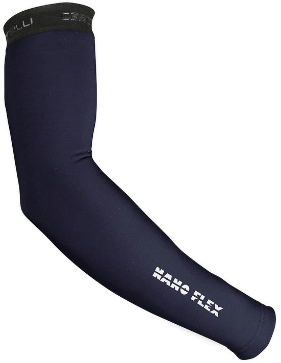 Castelli Nano Flex 3G Arm Warmers Savile Blue 2022