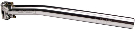 Thomson Elite 16mm Setback 27.2 x 410mm MTB Seatpost Silver