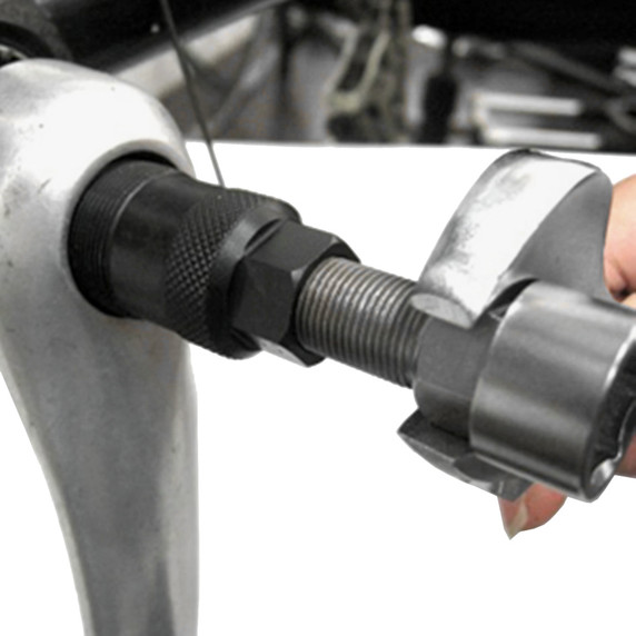 Super B 2-in-1 Cotterless Crank Extractor Tool with 14mm Box Wrench TB-6618