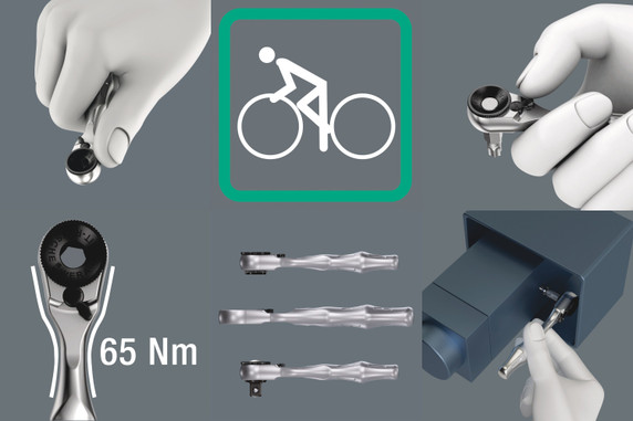 Wera Bicycle Set 1 - Compact 12 Piece Bit Set w/ Ratchet