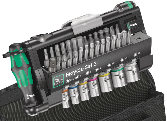 Wera Bicycle Set 3 - Compact 39 Piece Tool Set