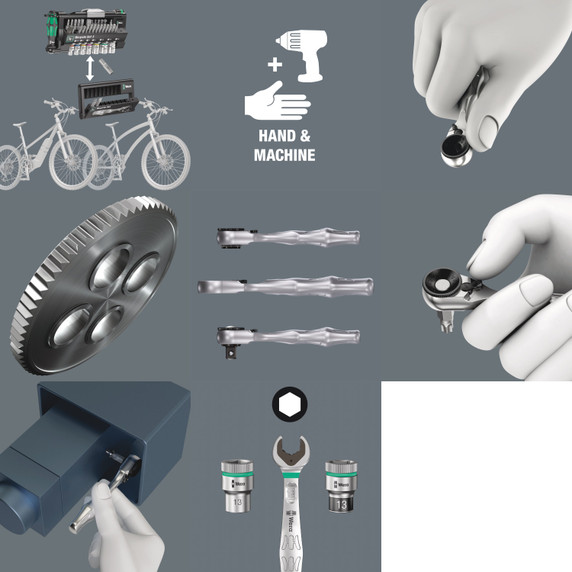 Wera Bicycle Set 3 - Compact 39 Piece Tool Set