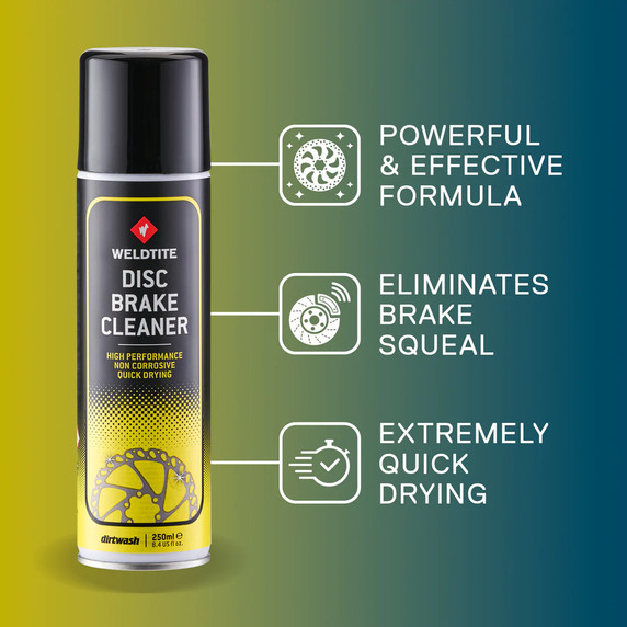 Weldtite Dirtwash Disc Cleaner Aerosol Spray 250ml