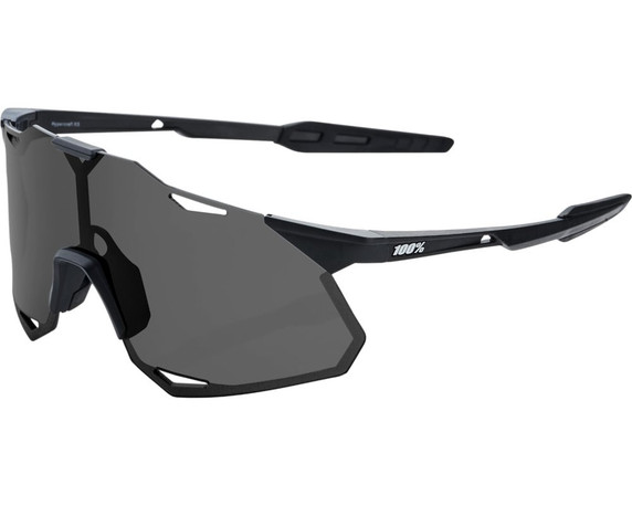 100% Hypercraft XS Sunglasses Matte Black (Smoke Lens)
