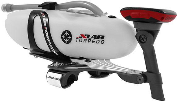 XLab Torpedo Versa 500 Carbon Aerobar Hydration System Red