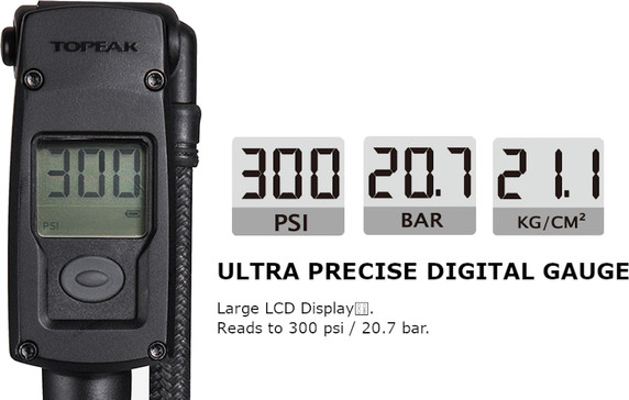 Topeak Digital Pocket Shock Pump