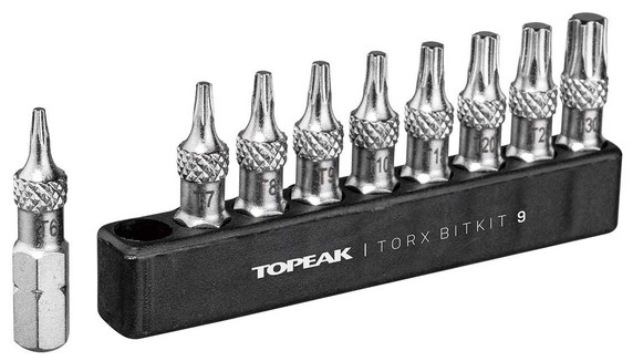 Topeak Torx BitKit 9 Piece Set
