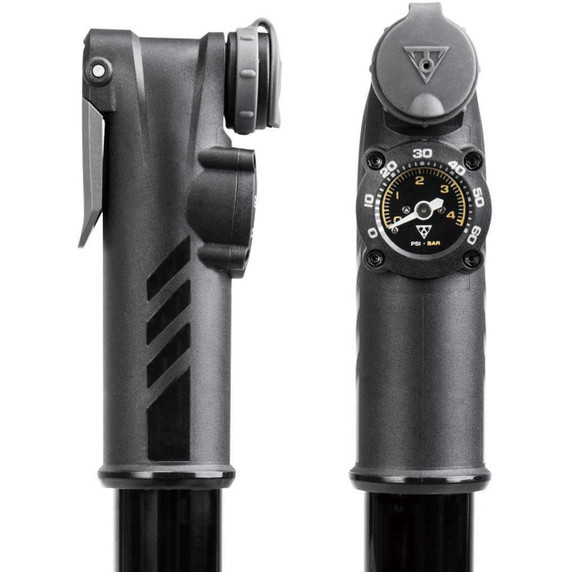 Topeak Roadie Dual Action 120PSI Mini Pump with Gauge