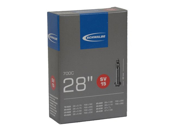 Schwalbe SV15 50mm Presta Tube 700x18-28mm