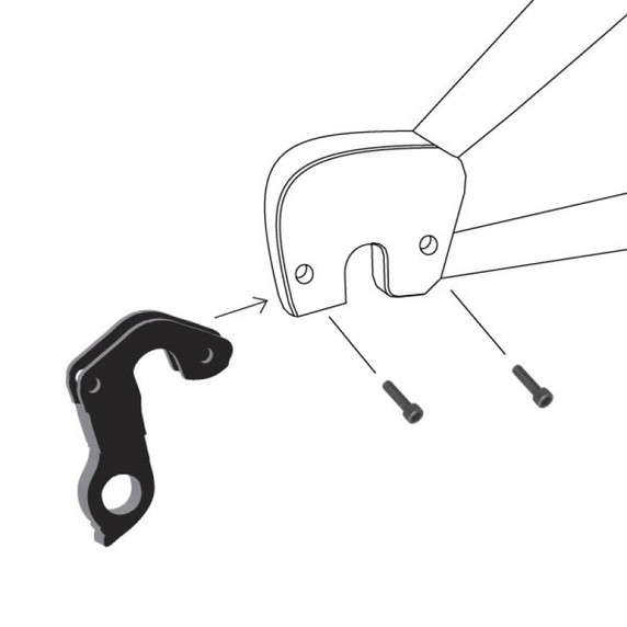 Dropout Derailleur Hanger 159 for Cannondale