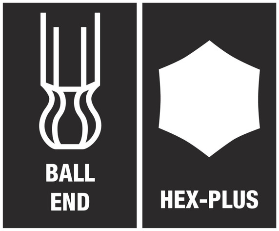 Wera 950/9 Hex-Plus 6 L-Key Set Metric BlackLaser (Long)