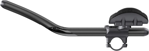 Zipp Vuka Evo70 Aluminium Aerobar Extensions w/Above Mount Clip Bead Blast Black/Gloss Black