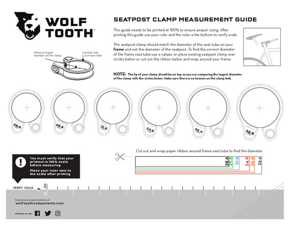 Wolf Tooth 31.8 Seatpost Clamp