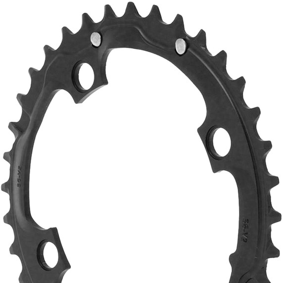 Truvativ 9S 104BCD AL3 MTB Outer Chainring Blast Black 36T