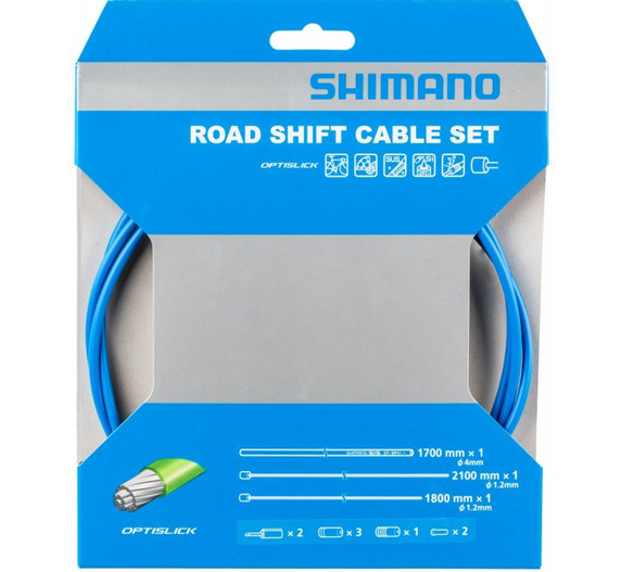 Shimano Optislick OT-SP41 Road Shift Cable Set Blue