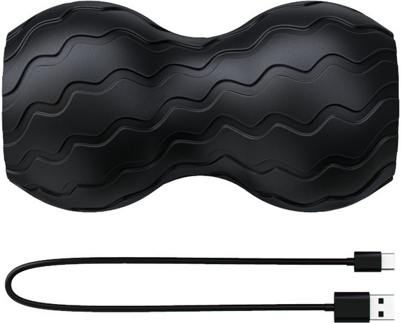 Therabody Wave Duo Smart Roller Black