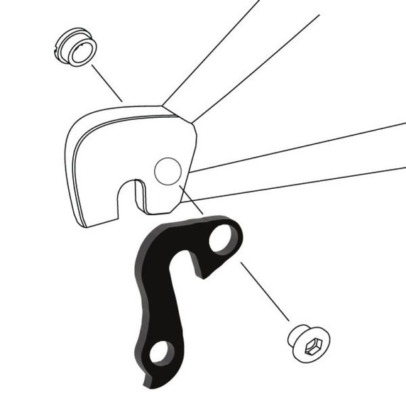 Dropout Derailleur Hanger 103 for Tomac