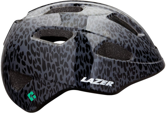 Lazer Nutz KinetiCore Kids Black Leopard Helmet Unisize