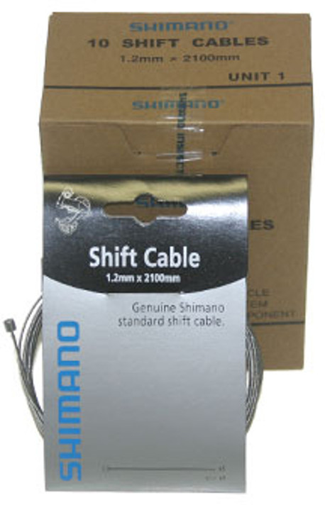 Shimano 1.2mm Shift Cables (Pack of 10)