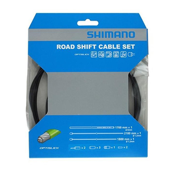 Shimano Optislick OT-SP41 2100/1800mm Road Shift Cable Set Black